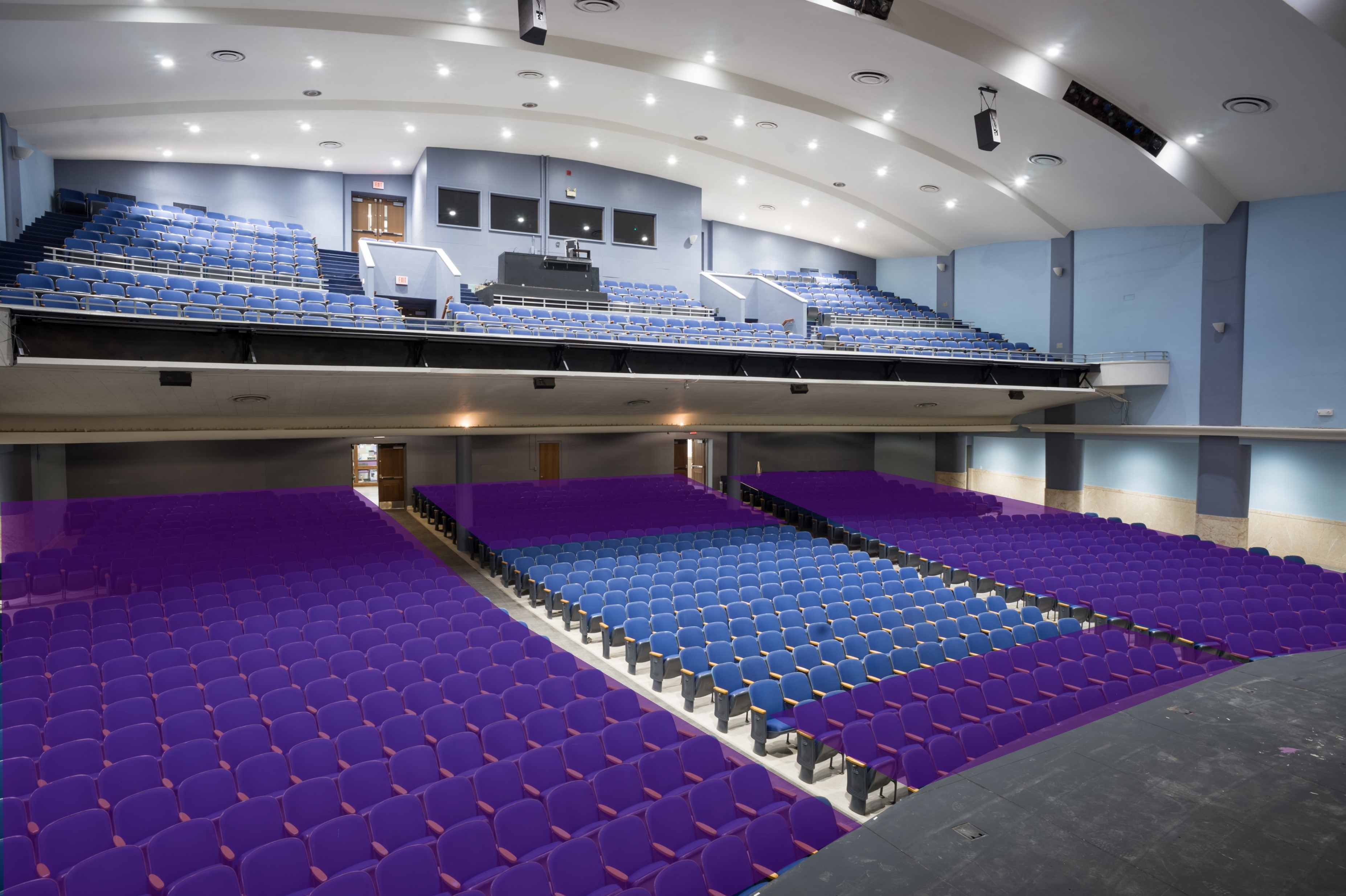 Baldwin Hall Auditorium Regular Seats